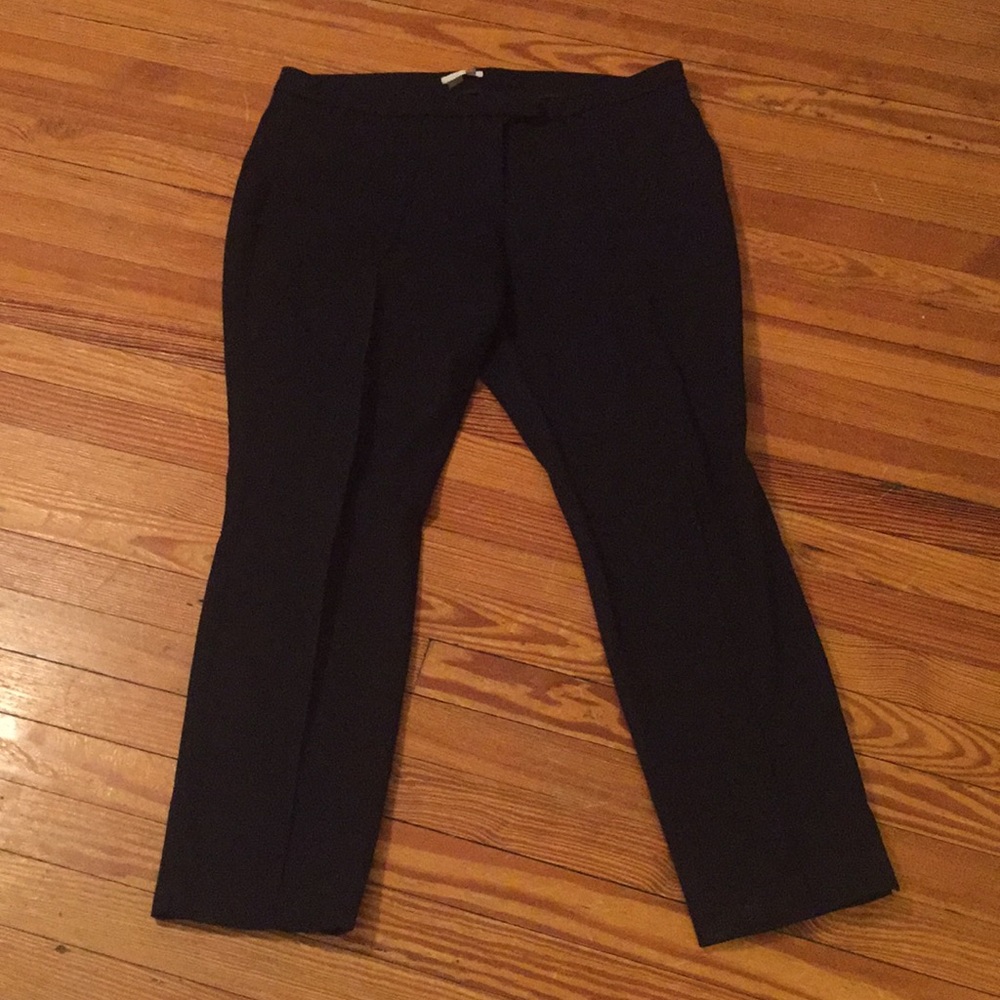 Navy patterned Dalia pants